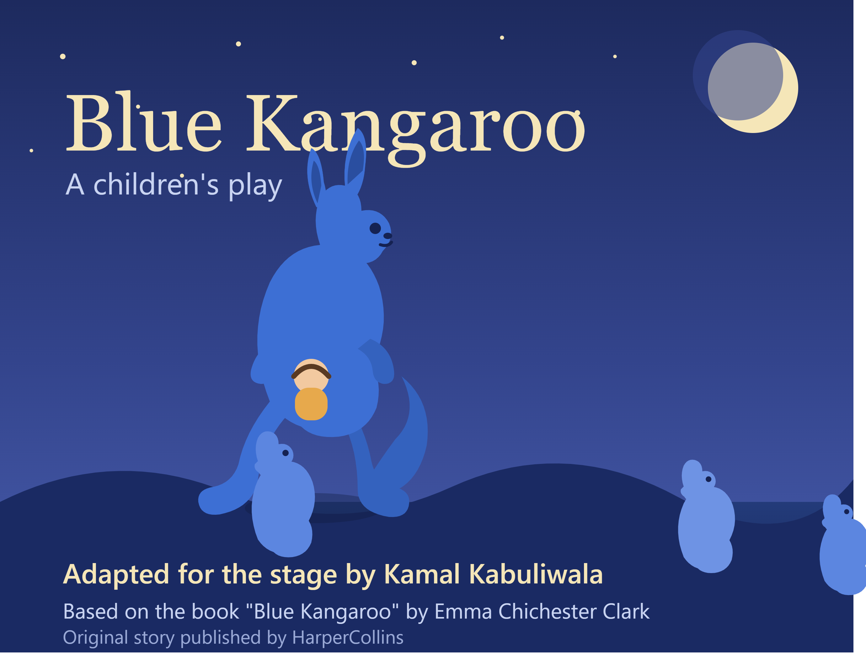 8. Blue Kangaroo (15 shows in 4 cities) .